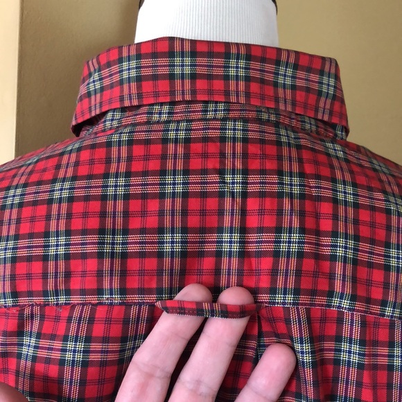 Vintage ORVIS Size XXL Lumberjack Plaid ButtonFront & Button Collar 100% Cotton - Picture 12 of 16